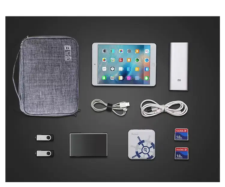 Digital Storage Organizer Bag Charger Multi-Functional Accessories Data Cable Technology Sense Digital Storage Bag Computer Cable — feature 6
