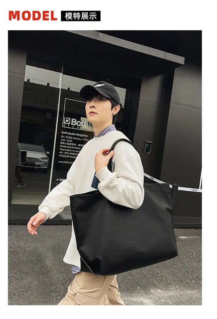 Waterproof Women's Large Computer Bag Black — feature 6