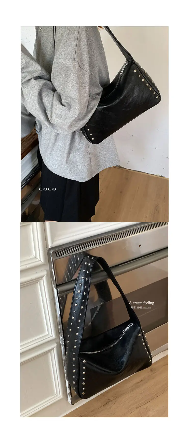 Cross-Border Korean Style Underarm Bag for Women 2026 Summer New Retro Versatile Commuter Shoulder Bag luggage and leather goods — feature 18