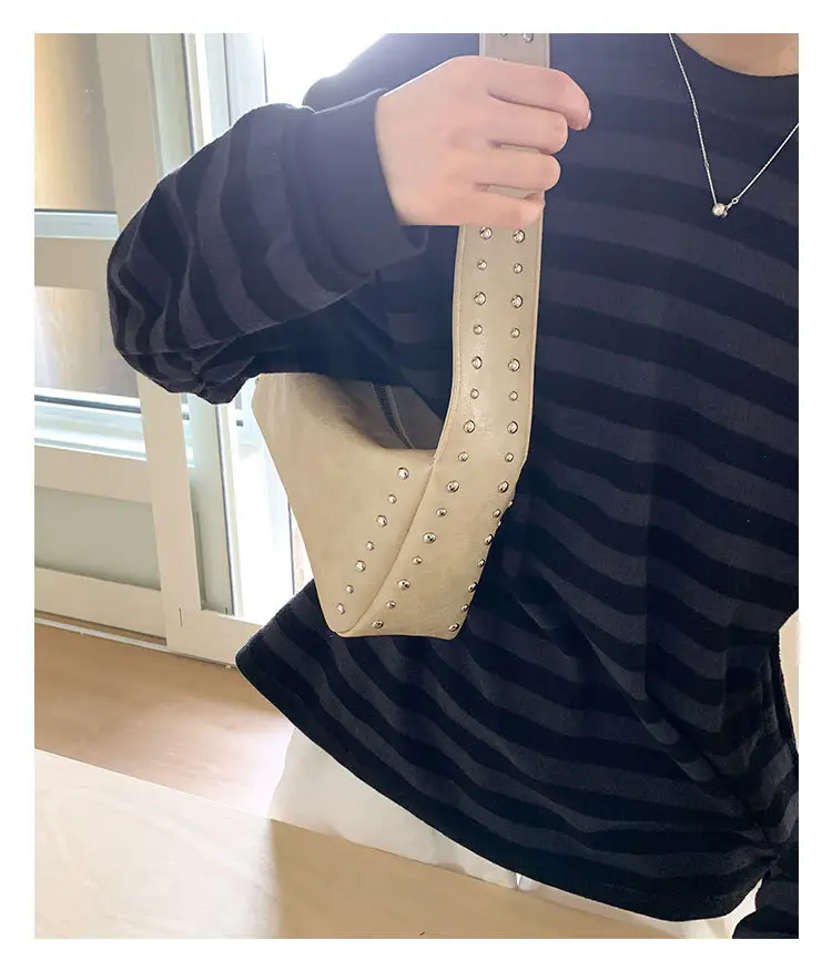 Cross-Border Korean Style Underarm Bag for Women 2026 Summer New Retro Versatile Commuter Shoulder Bag luggage and leather goods — feature 22