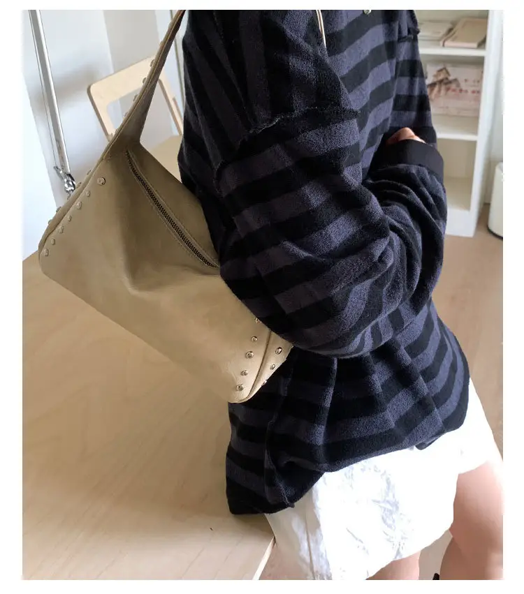 Cross-Border Korean Style Underarm Bag for Women 2026 Summer New Retro Versatile Commuter Shoulder Bag luggage and leather goods — feature 24