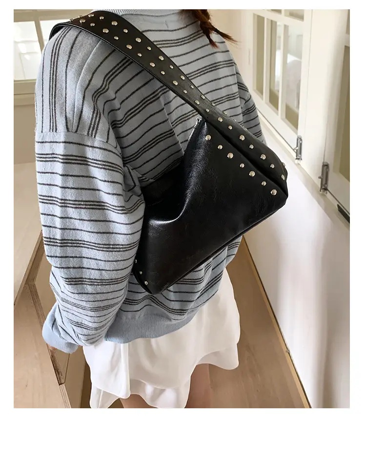Cross-Border Korean Style Underarm Bag for Women 2026 Summer New Retro Versatile Commuter Shoulder Bag luggage and leather goods — feature 36