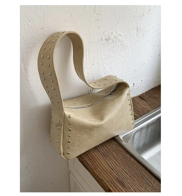 Cross-Border Korean Style Underarm Bag for Women 2026 Summer New Retro Versatile Commuter Shoulder Bag luggage and leather goods — feature 41
