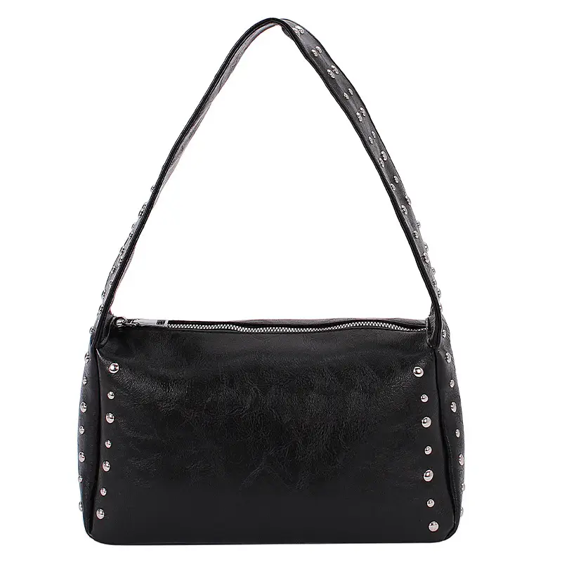 Cross-Border Korean Style Underarm Bag for Women 2026 Summer New Retro Versatile Commuter Shoulder Bag luggage and leather goods - Image 3
