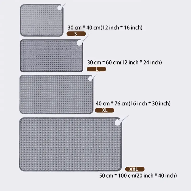 Nursing Heating Pad with Flange Fabric Gray 30x16cm - Image 5