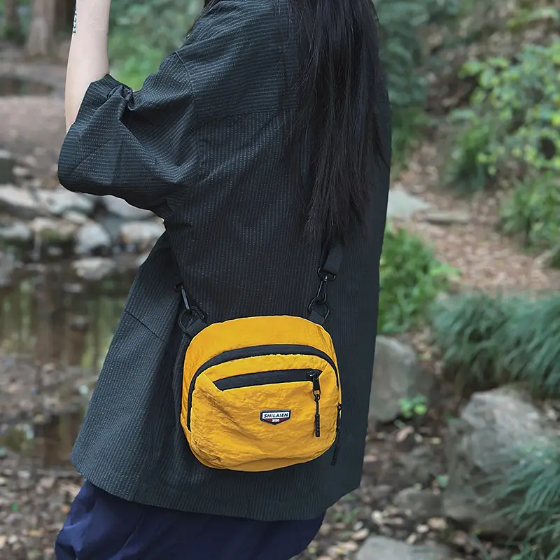 Trendy Crossbody Bag Yellow Green 2025 New - Image 8