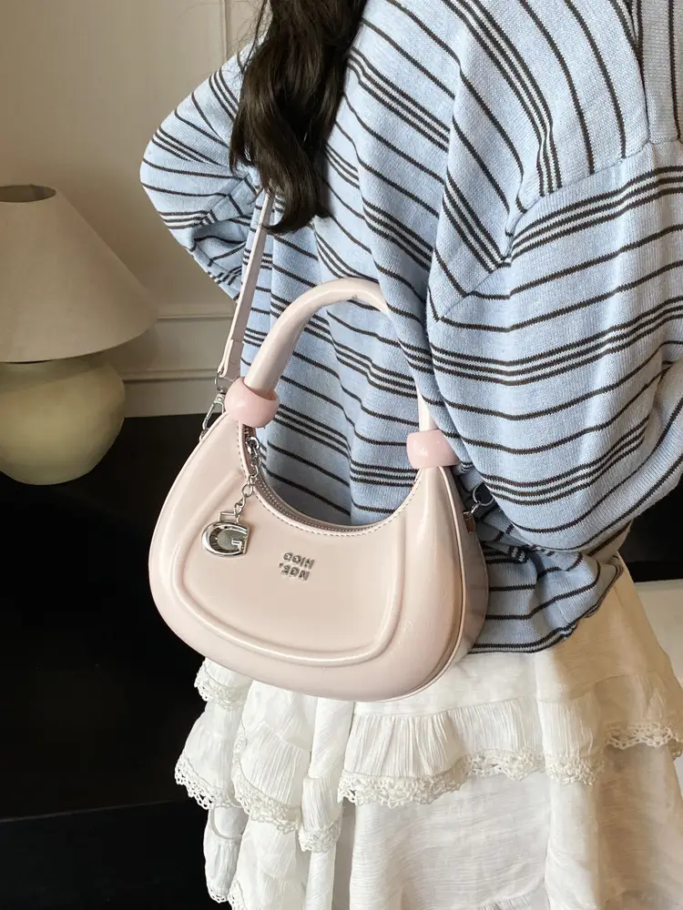 Red Retro Shoulder Bag for Women 2025 - Image 8