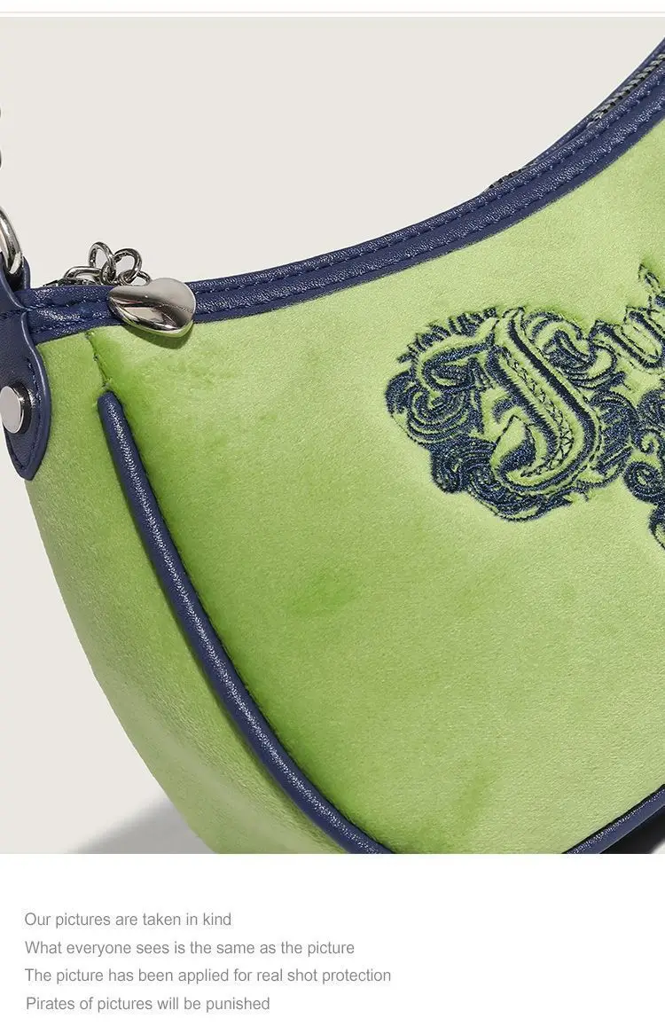2026 Green Lady's Shoulder Bag with Chain Strap — feature 14