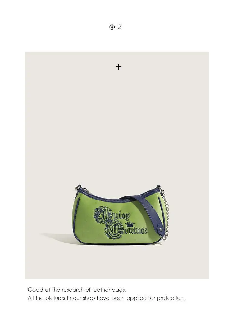 2026 Green Lady's Shoulder Bag with Chain Strap — feature 15