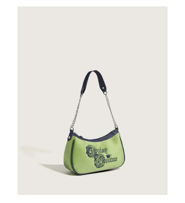 2026 Green Lady's Shoulder Bag with Chain Strap — feature 20