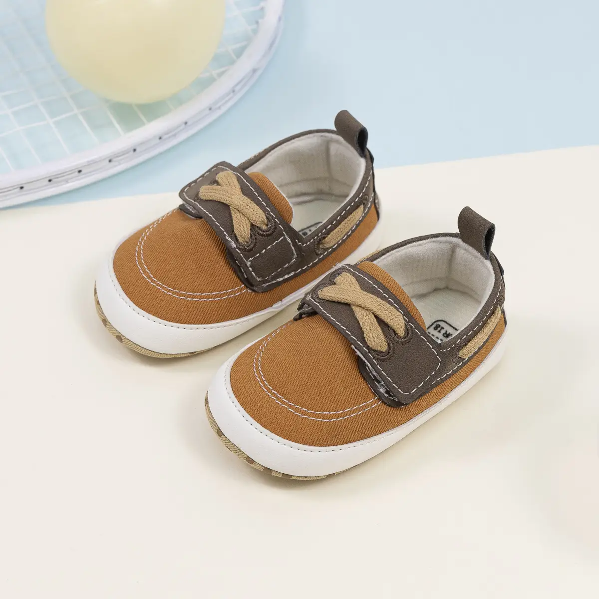 2025 New Baby Boys Slip-On Shoes Soft Sole Cross-Border