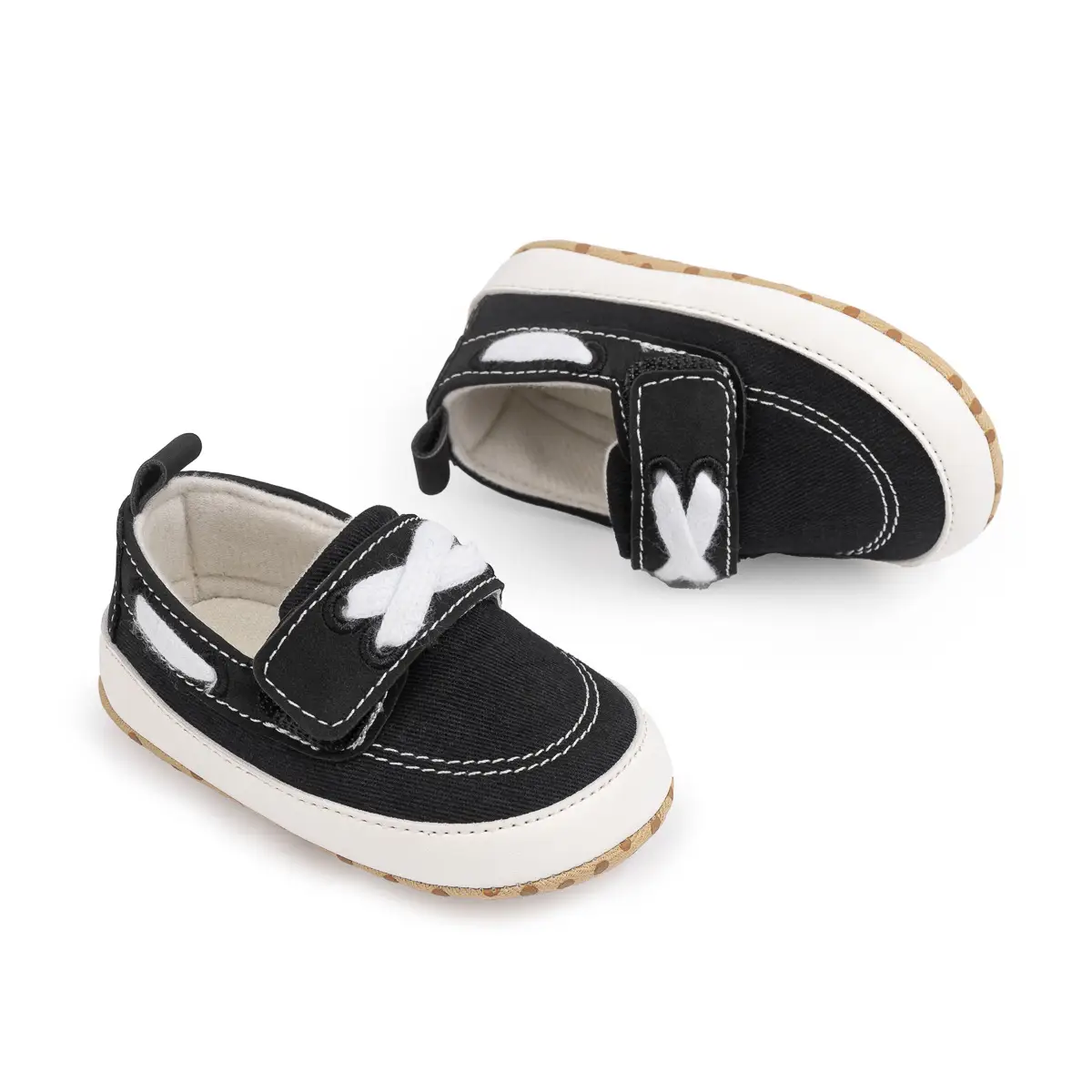 2025 New Baby Boys Slip-On Shoes Soft Sole Cross-Border