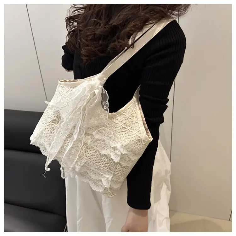 Fairy Lace Beach Tote Bag for Women — feature 13