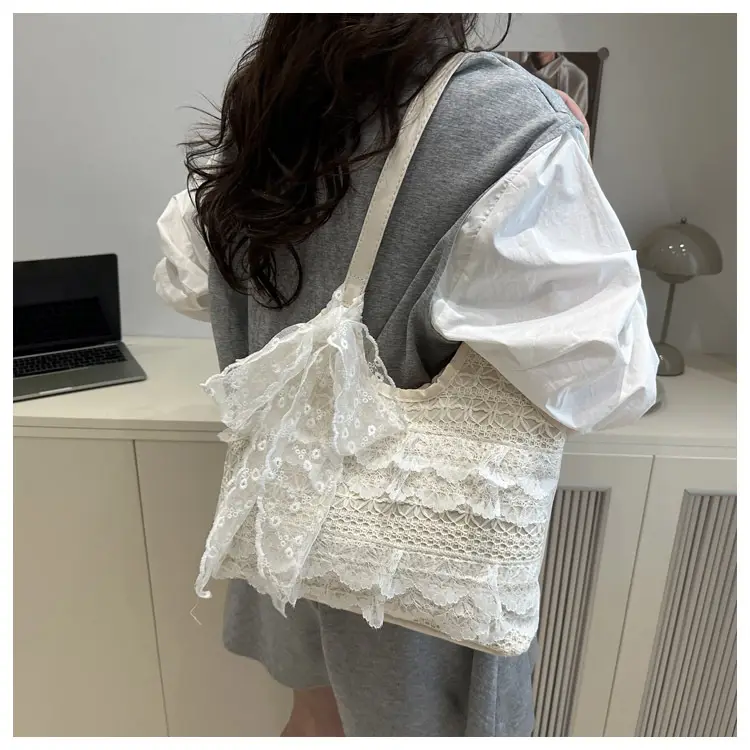 Fairy Lace Beach Tote Bag for Women — feature 15