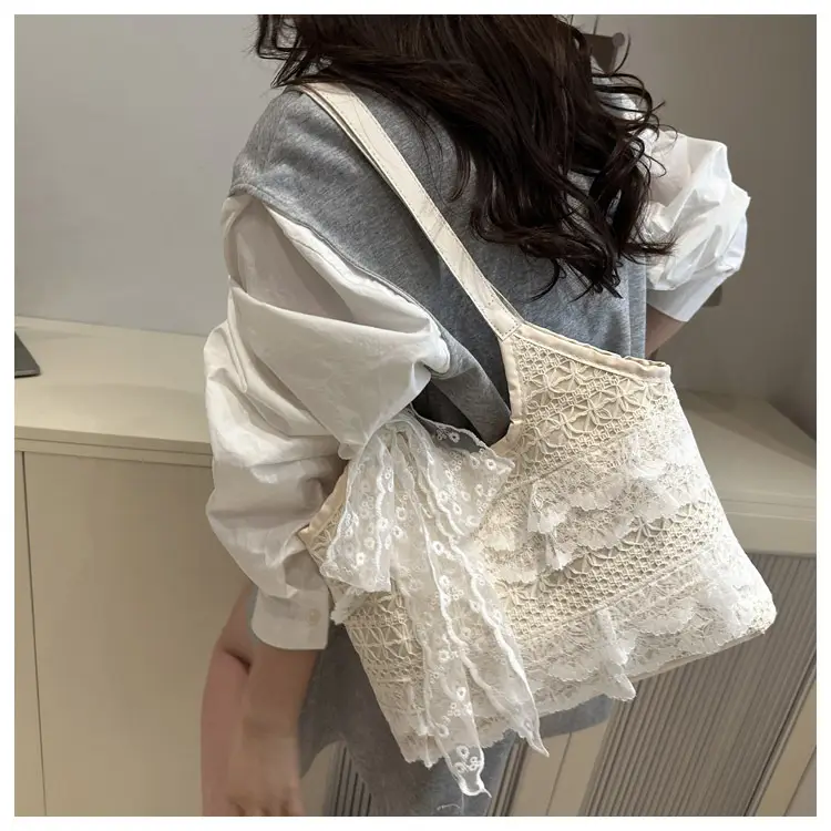 Fairy Lace Beach Tote Bag for Women — feature 16