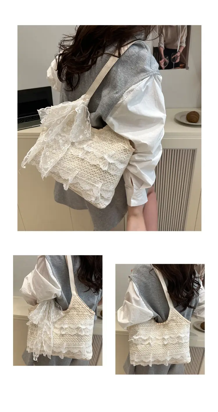 Fairy Lace Beach Tote Bag for Women — feature 19