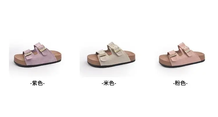 Women's 2025 Summer Lazy Slippers with Buckle Strap — feature 6