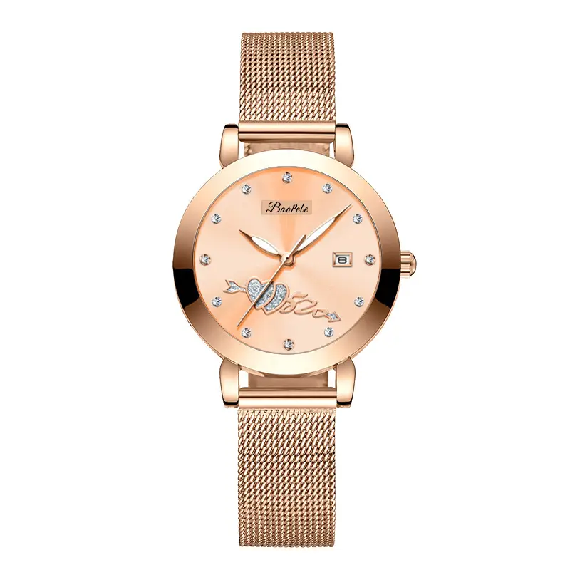 Baopele Rose Gold Women's Quartz Watch B3205L - Image 2