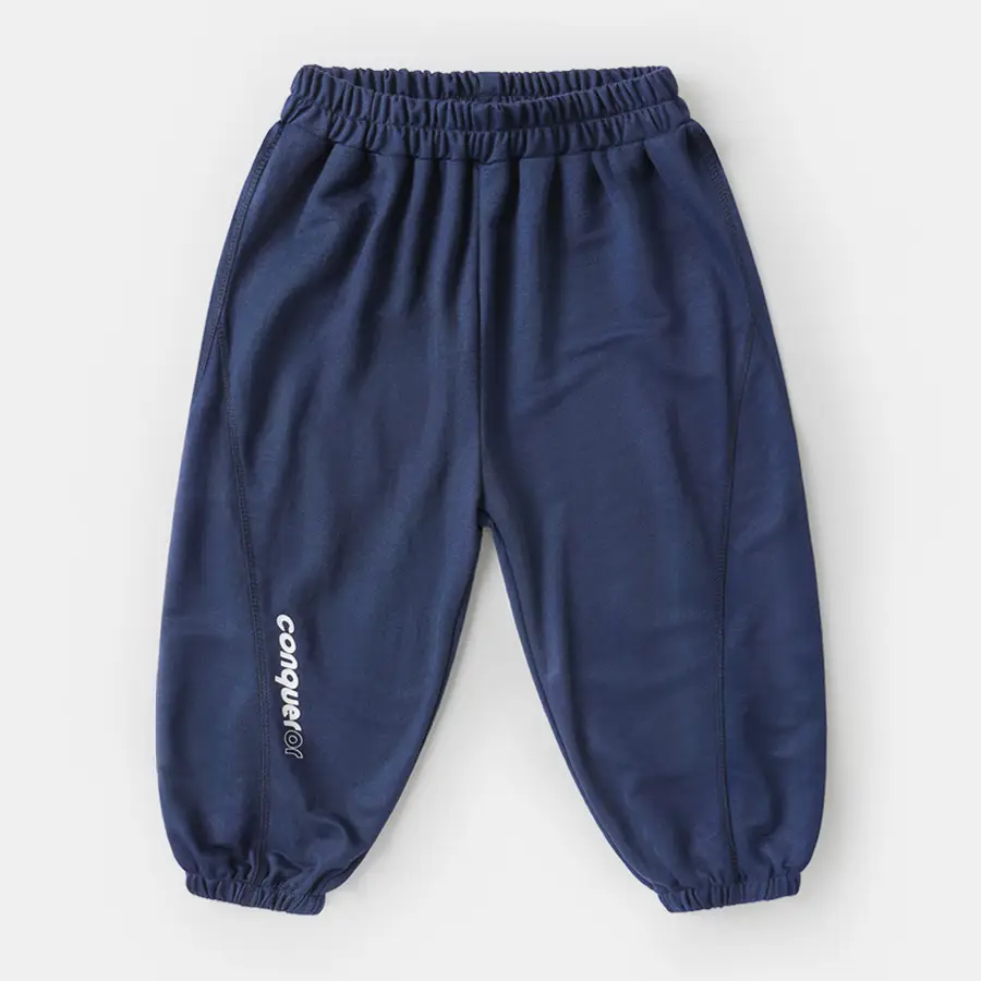 Blue Striped Mosquito Proof Boys Pants Short Sleeve - Image 4