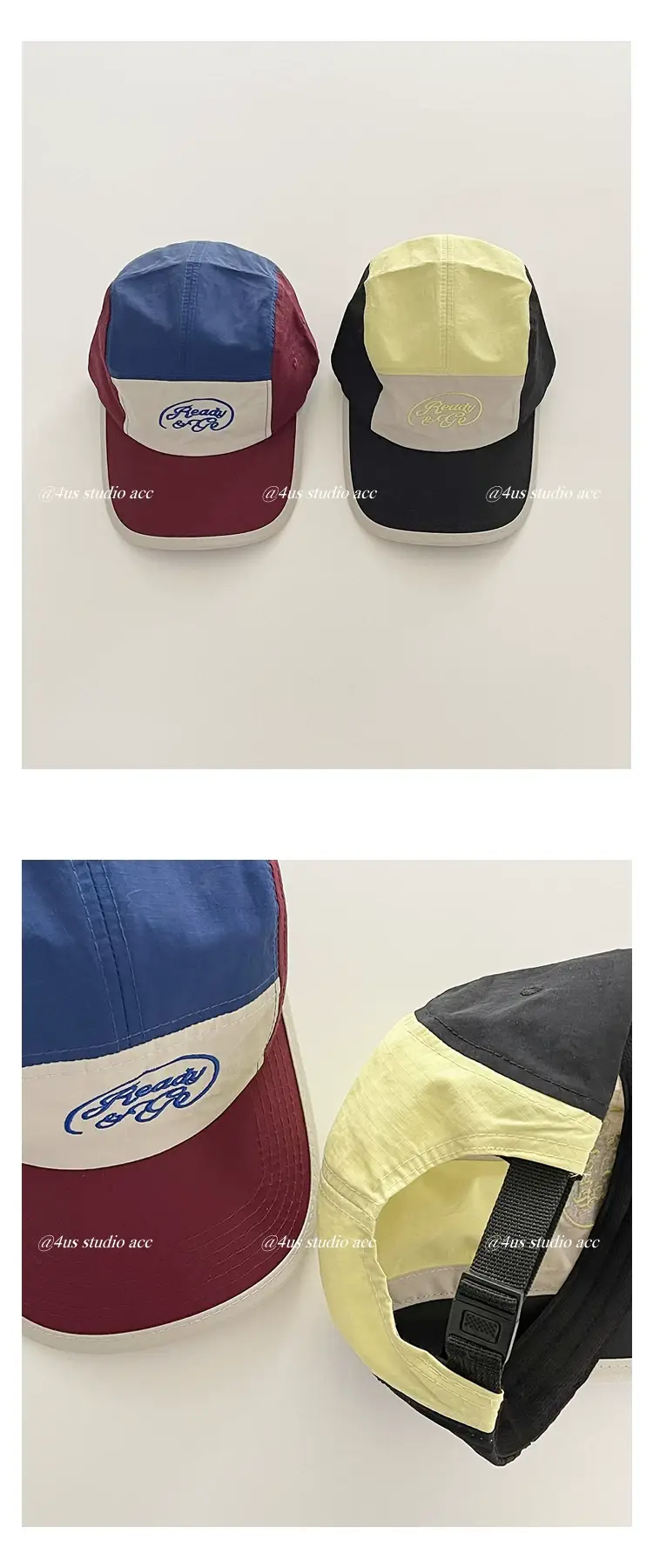 Women Lightweight Baseball Caps Colorful Quick-Dry Sunshades — feature 3