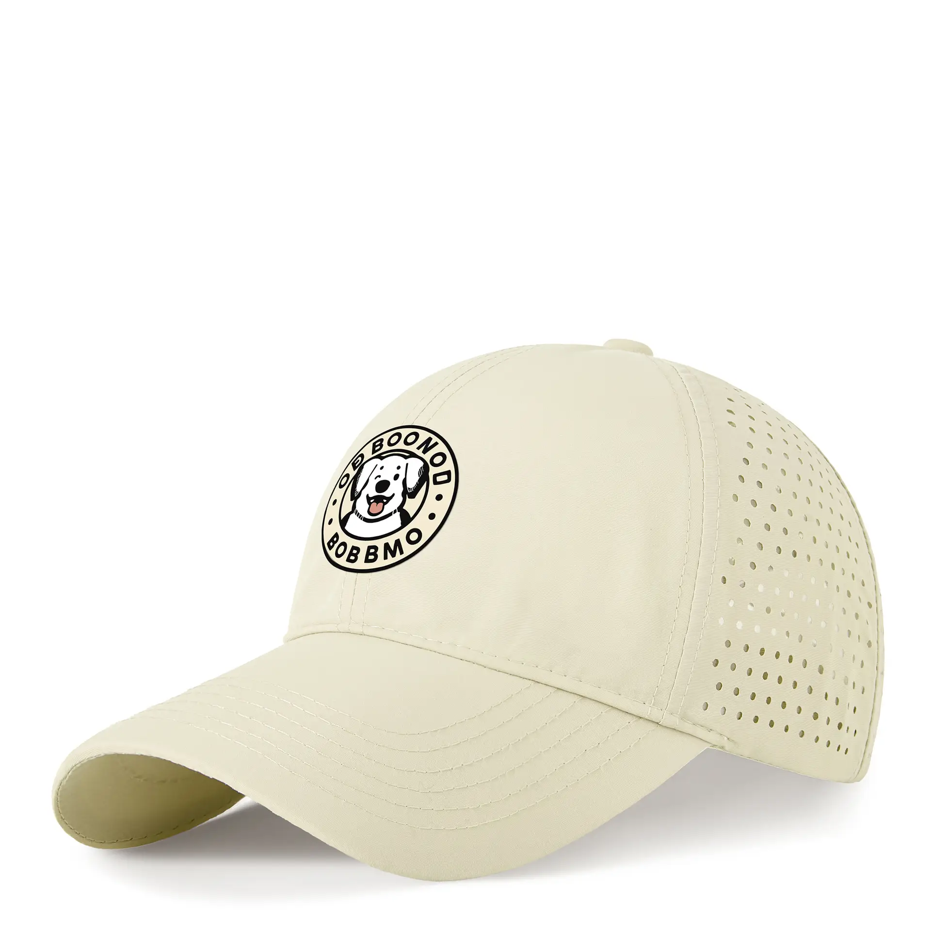 Women's Perforated Baseball Cap Green Outdoor