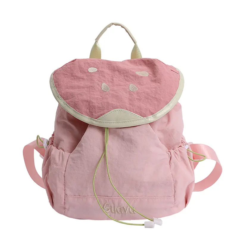 Pink Heart Design Crossbody Bag for Women