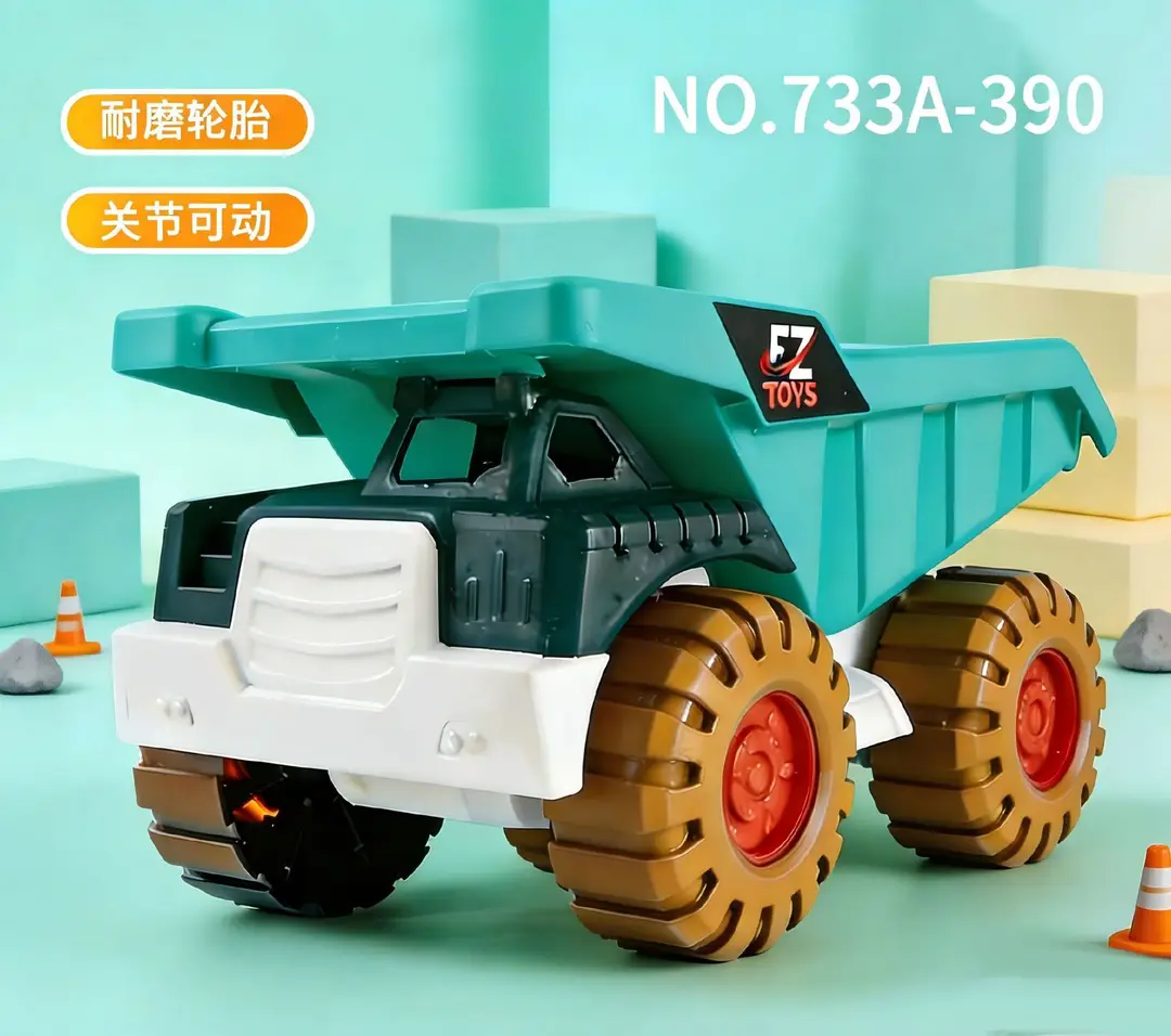 Excavator Large Inertia Driving Engineering Vehicle Toy Children's Thickened and Fall-Resistant Beach Excavator Shovel Truck Wholesale