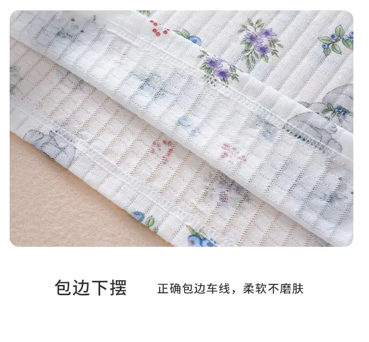 Children's Bamboo Fiber Floral T-Shirt 80-110 — feature 13