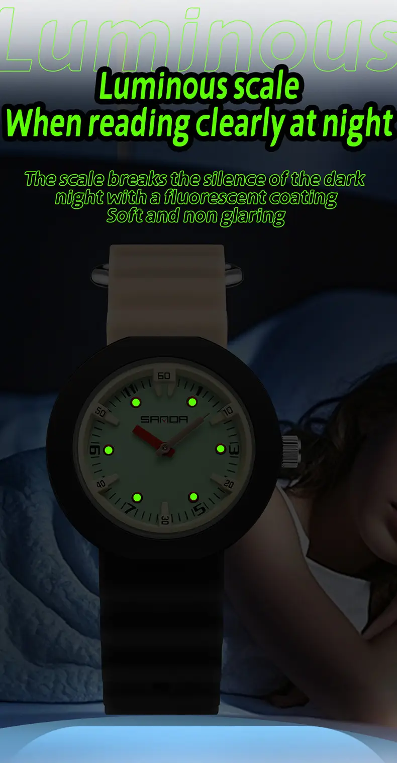 Sanda Multi-Color Waterproof Student Watch for Kids — feature 27