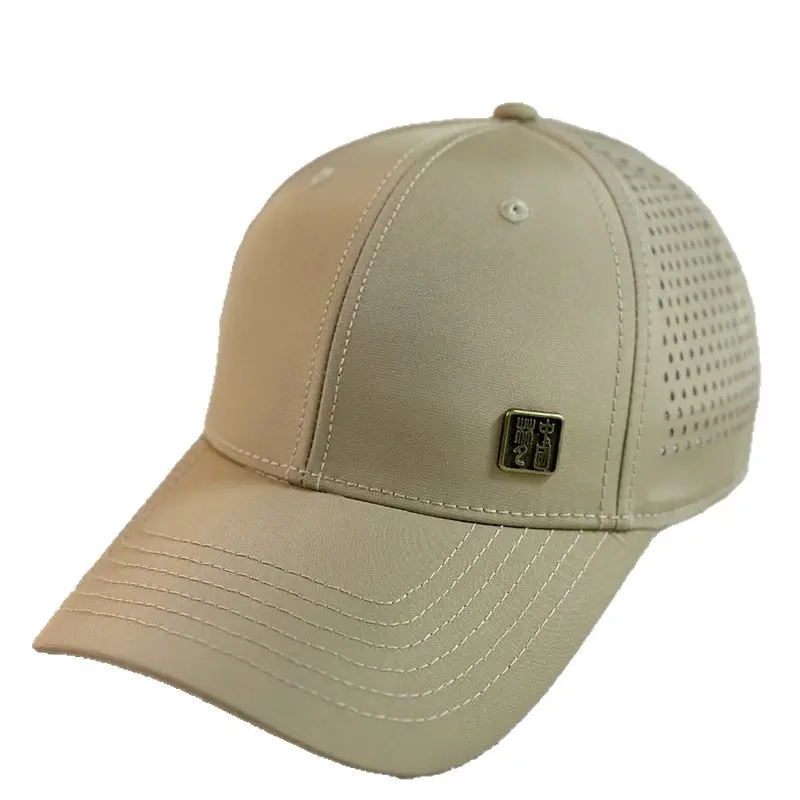 Men's Grey Mesh Baseball Cap with Logo - Image 10