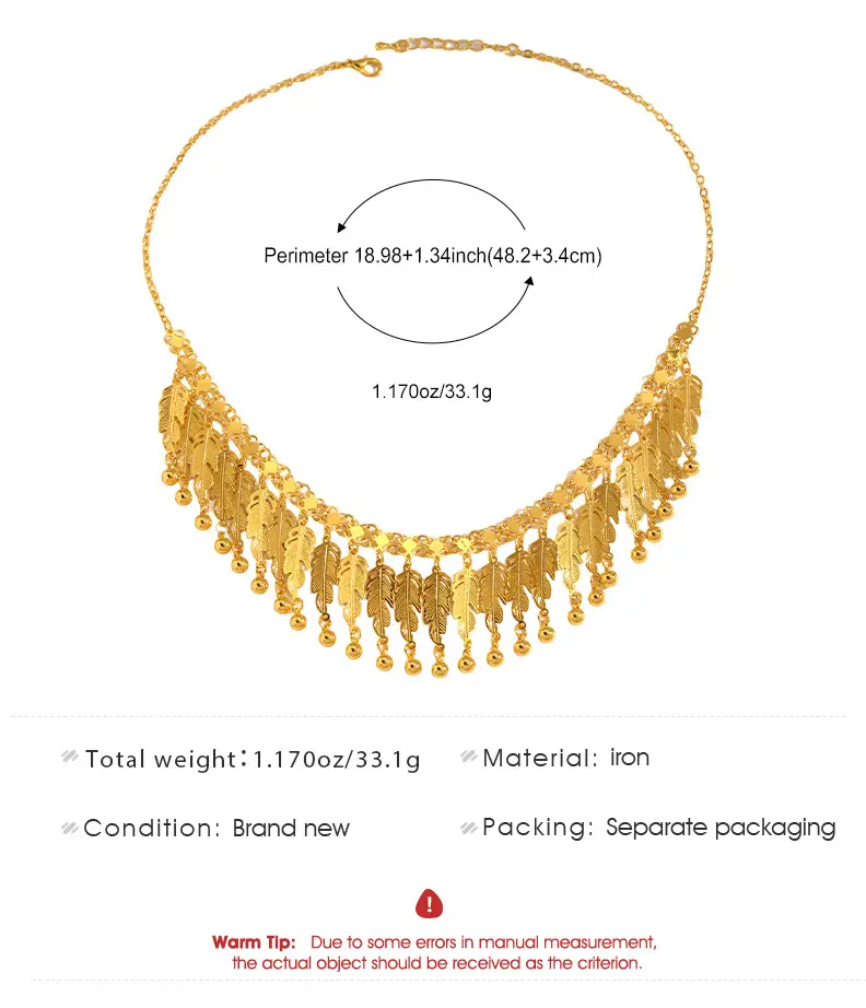 Desert Stars. Cross-Border Retro Gold Metal Multi-Layer Necklace Bracelet Set Ethnic Style Heavy Industry Celebration Jewelry — feature 10