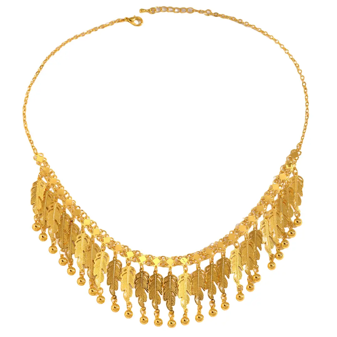 Desert Stars. Cross-Border Retro Gold Metal Multi-Layer Necklace Bracelet Set Ethnic Style Heavy Industry Celebration Jewelry — feature 36