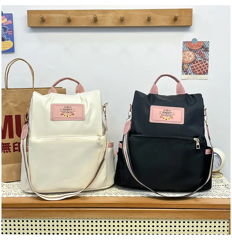 Girls Fashionable Multi-Purpose Shoulder Backpack with Tassel — feature 24