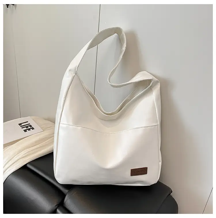 Women Retro Brown PU Shoulder Bag 2025 - Image 4