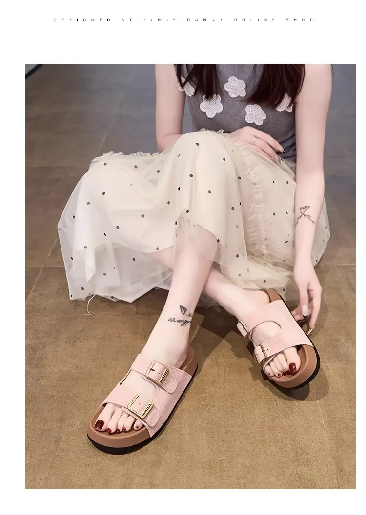 Women's Red Platform Birkenstock Slippers Summer 2025 — feature 12