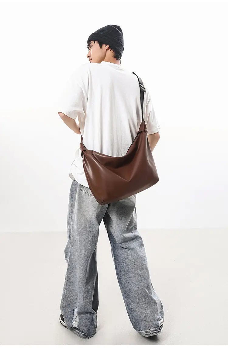 Women Large Capacity Crossbody Tote Bag Cream — feature 17
