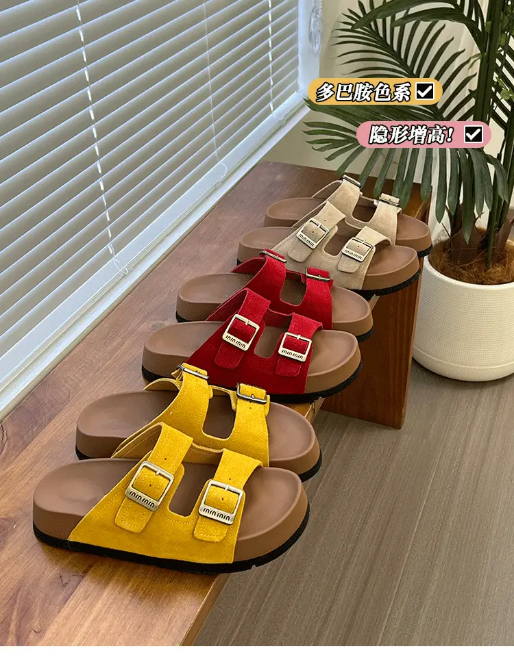 Women's Brown Leather Birkenstock Sandals Summer 2025 — feature 2