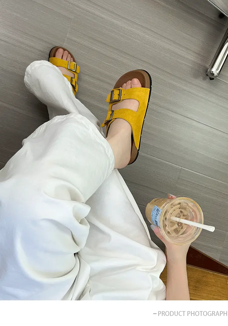 Women's Brown Leather Birkenstock Sandals Summer 2025 — feature 7