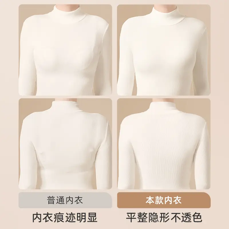 Seamless Foundation Bra with Large U-Shaped Back, Invisible Integrated Nude Skin-Colored Beauty Back Bra