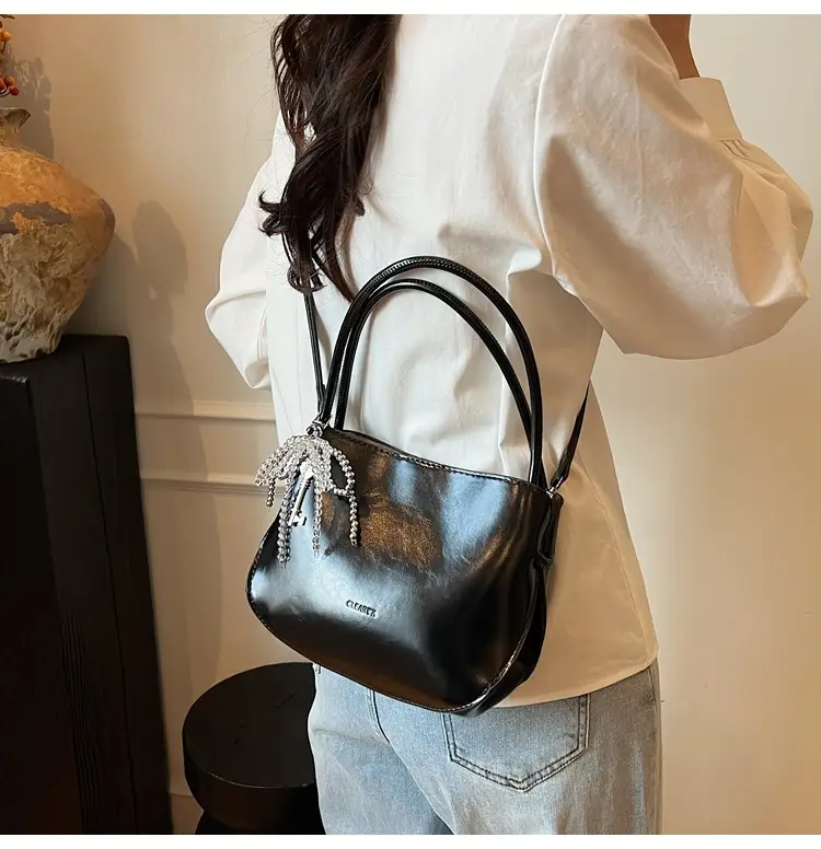 Women Crossbody Bag Beige Leather 2025 Trendy — feature 19