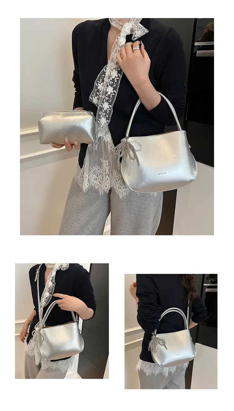 Women Crossbody Bag Beige Leather 2025 Trendy — feature 23