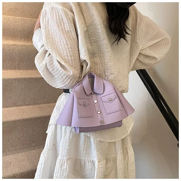 Purple Korean Style Shoulder Crossbody Bag for Women — feature 11