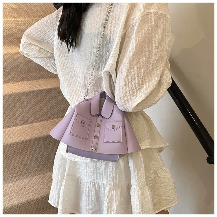 Purple Korean Style Shoulder Crossbody Bag for Women — feature 12