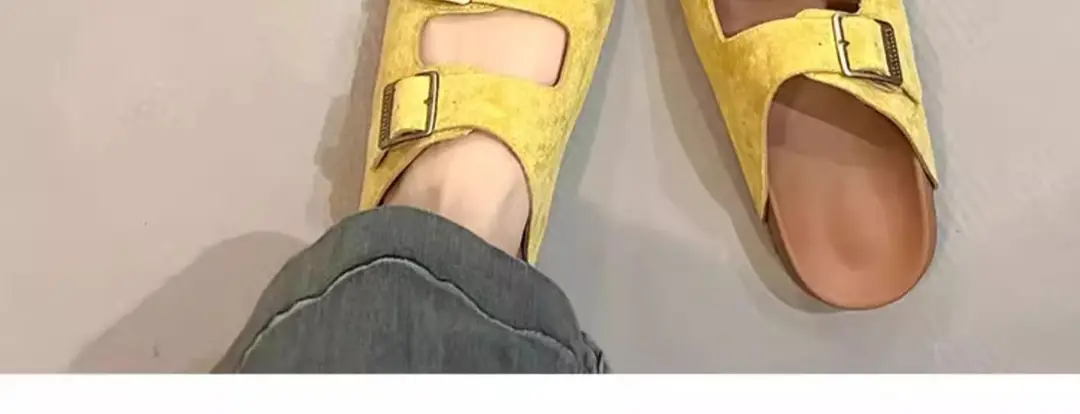 Thick-Soled Height-Increasing Birkenstock Slippers for Women's Summer Outer Wear 2025 Spring New Sandals Small Non-Slip Beach Sandals — feature 10
