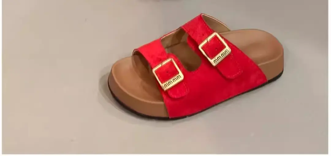 Thick-Soled Height-Increasing Birkenstock Slippers for Women's Summer Outer Wear 2025 Spring New Sandals Small Non-Slip Beach Sandals — feature 14