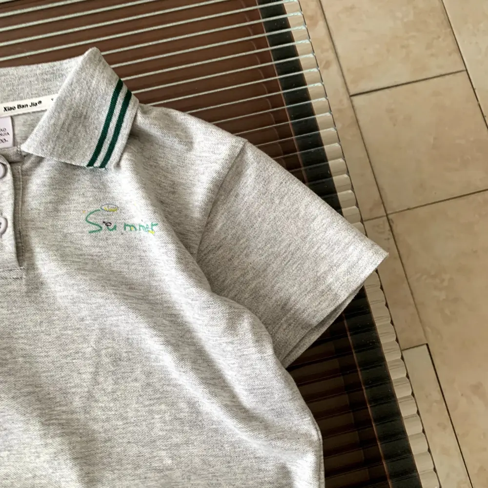 Kids Polo Shirt Grey Summer Wear 2025 — feature 7