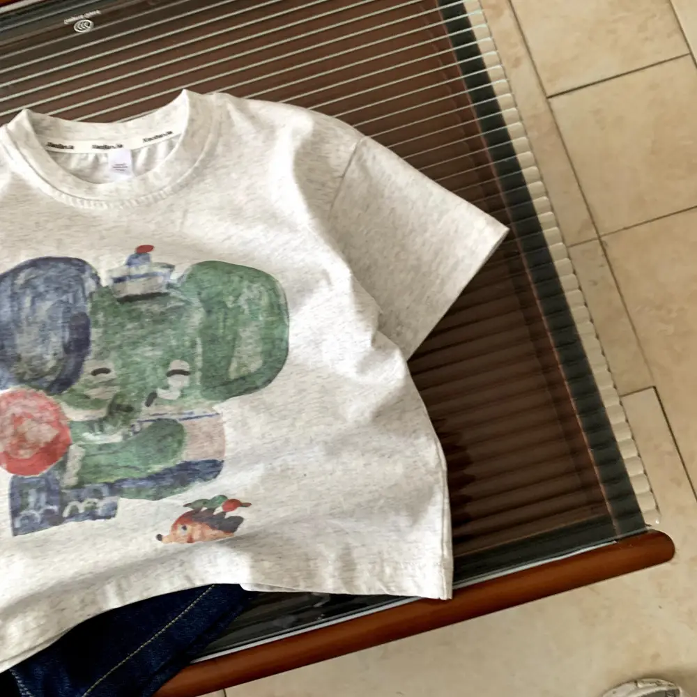 Kids Cartoon T-Shirt White 2025 Summer — feature 6