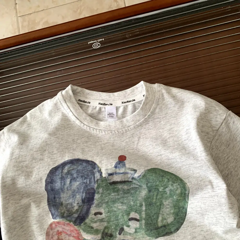 Kids Cartoon T-Shirt White 2025 Summer — feature 8