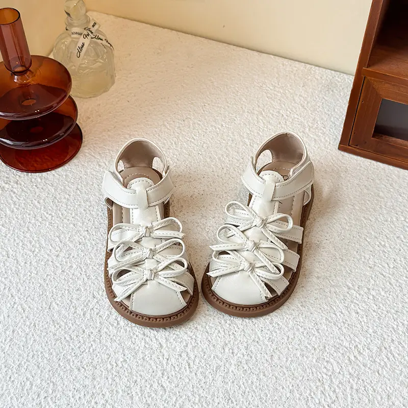 Silver Roman High Top Sandals for Girls Toddler