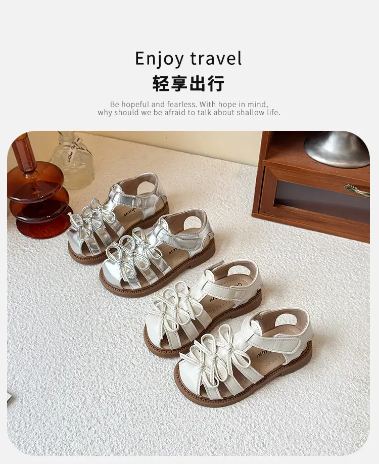 Silver Roman High Top Sandals for Girls Toddler — feature 1